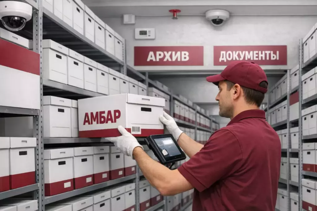 Архив документов на складе «Амбар» для бизнеса: систематизация, учёт и конфиденциальное хранение